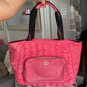 Coach Pink Tote/Baby Bag